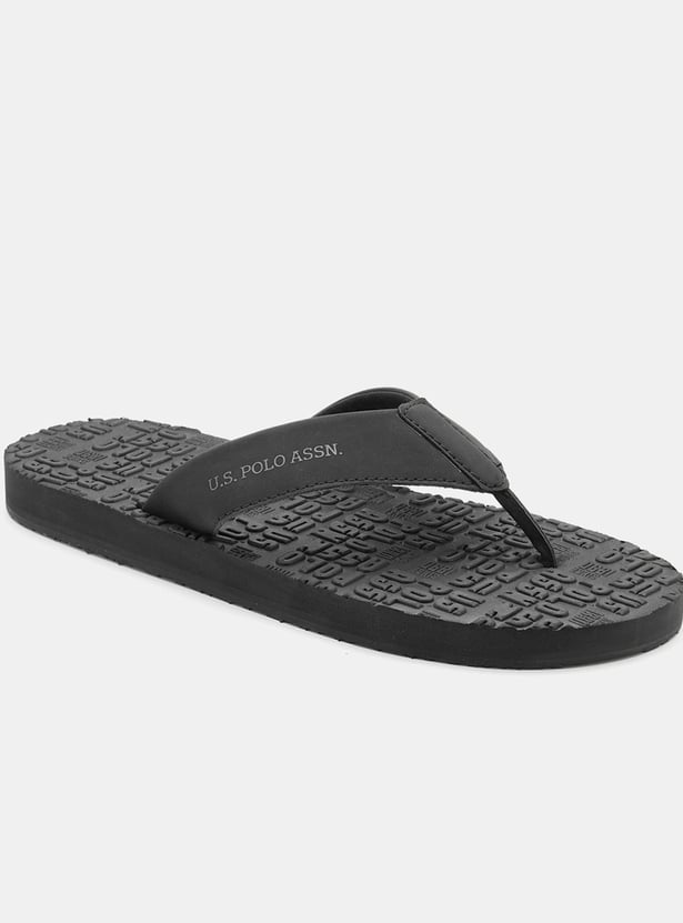 U.S. POLO ASSN. Embossed Flip-Flops