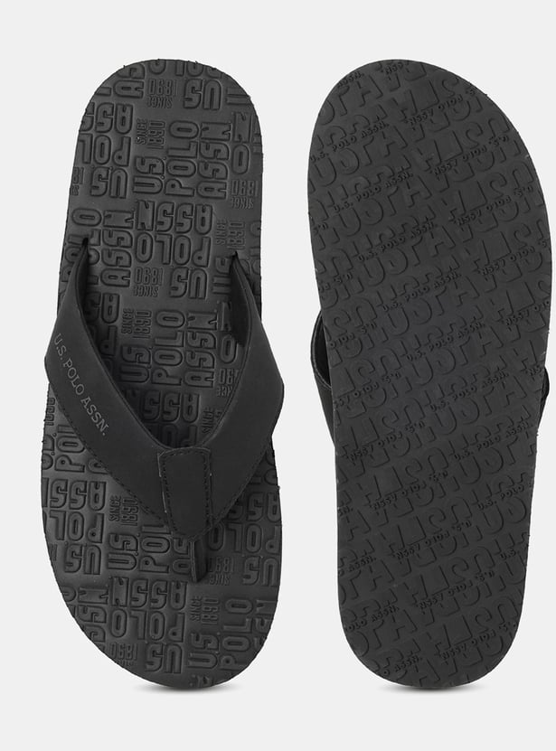 U.S. POLO ASSN. Embossed Flip-Flops