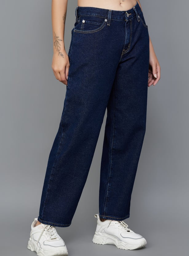 LEVI'S Washed Flared Jeans