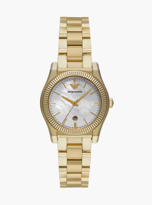 EMPORIO ARMANI Mother of Pearl Analog Watch - AR11657I