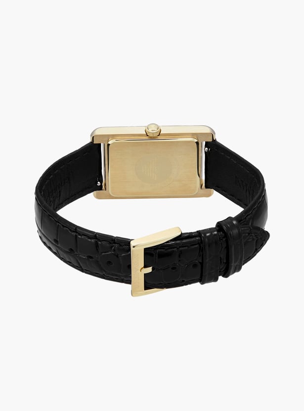 EMPORIO ARMANI Gino Analog Watch with Leather Strap - AR11666I