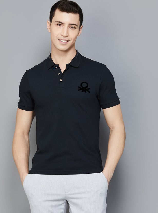UNITED COLORS OF BENETTON Solid Polo T-shirt
