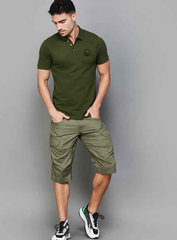 UNITED COLORS OF BENETTON Solid Polo T-shirt