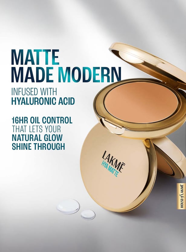 LAKME 9to5 Hya Matte Pressed Powder - Sand - 9g