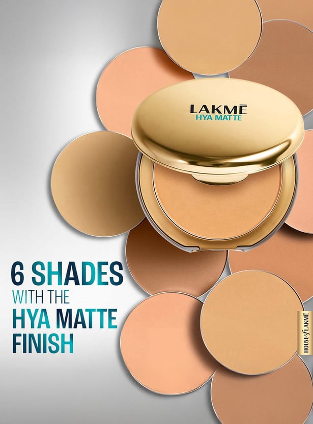 LAKME 9to5 Hya Matte Pressed Powder - Sand - 9g