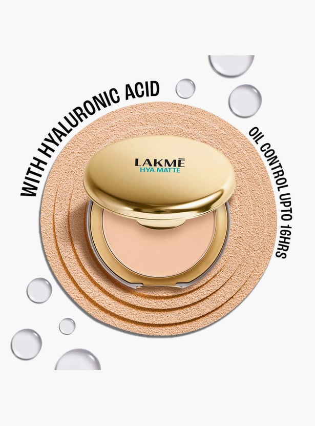 LAKME 9to5 Hya Matte Pressed Powder - Nude - 9g