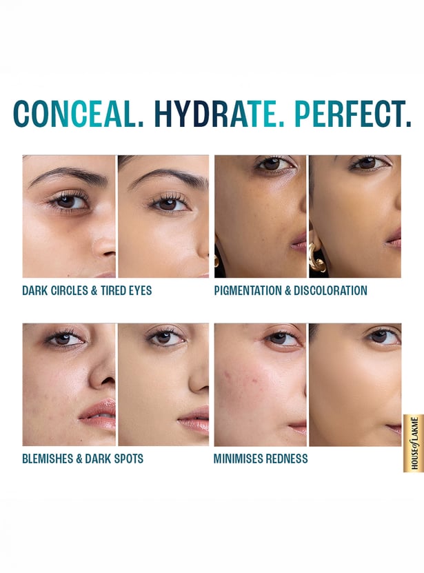 LAKME 9to5 Hya Matte Liquid Concealer - Ivory - 2ml