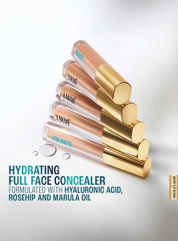LAKME 9to5 Hya Matte Liquid Concealer - Almond - 2ml