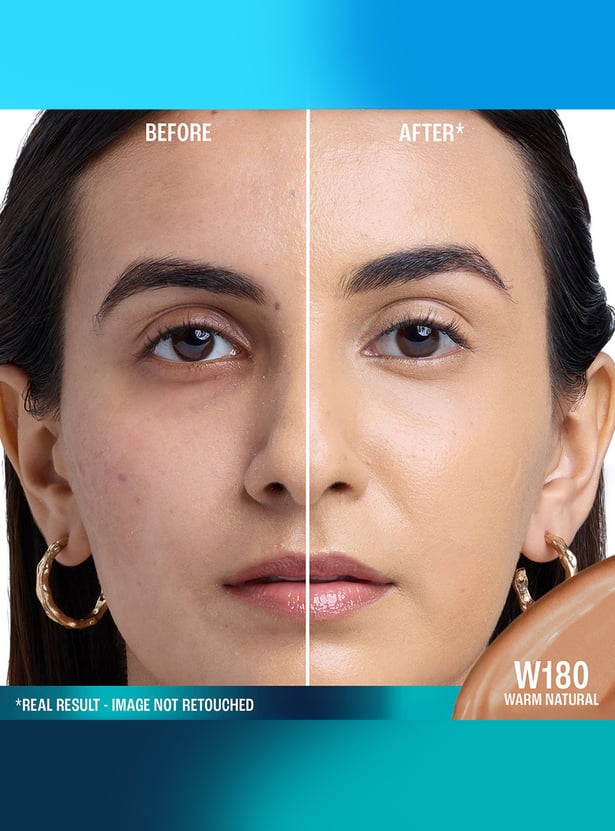 LAKME 9to5 Hya Matte Foundation + Hyaluronic Acid - Warm Natural - 25ml