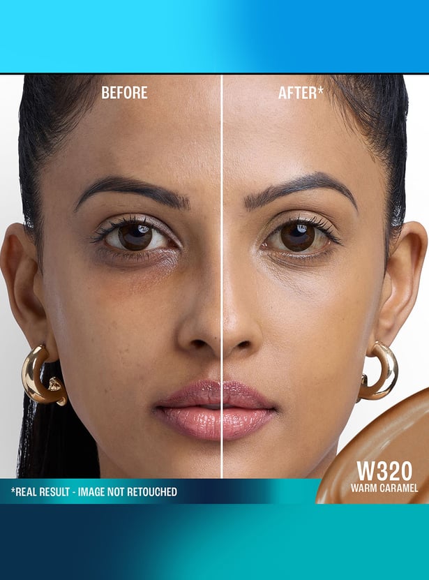 LAKME 9to5 Hya Matte Foundation + Hyaluronic Acid - Warm Caramel - 25ml