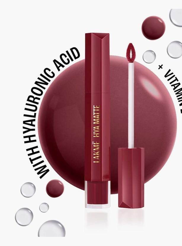 LAKME9to5 Hya Matte Liquid Lipstick + Hyaluronic Acid - Payday Pink - 5.3ml
