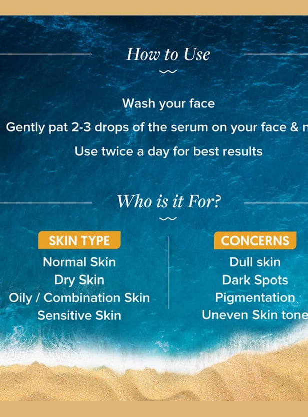 AQUALOGICA Glow And Concentrate Face Serum - 30ml