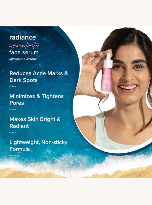 AQUALOGICA Radiance+Concentrate Face Serum - 30ml
