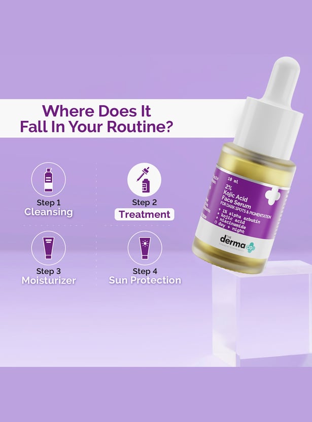 THE DERMA CO 2 Percent Kojic Acid Face Serum - 30ml