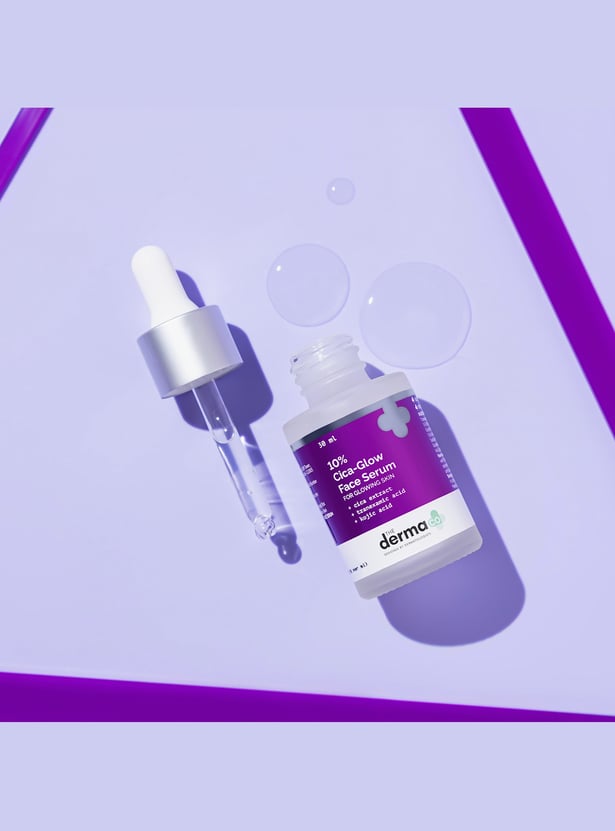 THE DERMA CO 10 Percent Cica-Glow Face Serum - 30ml