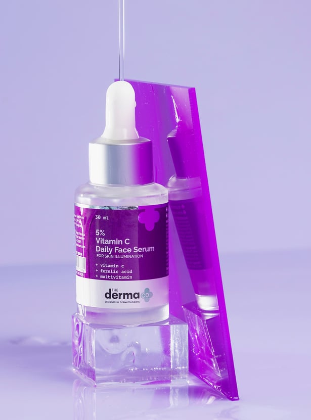 THE DERMA CO 5 Percent Vitamin C Daily Face Serum - 30ml
