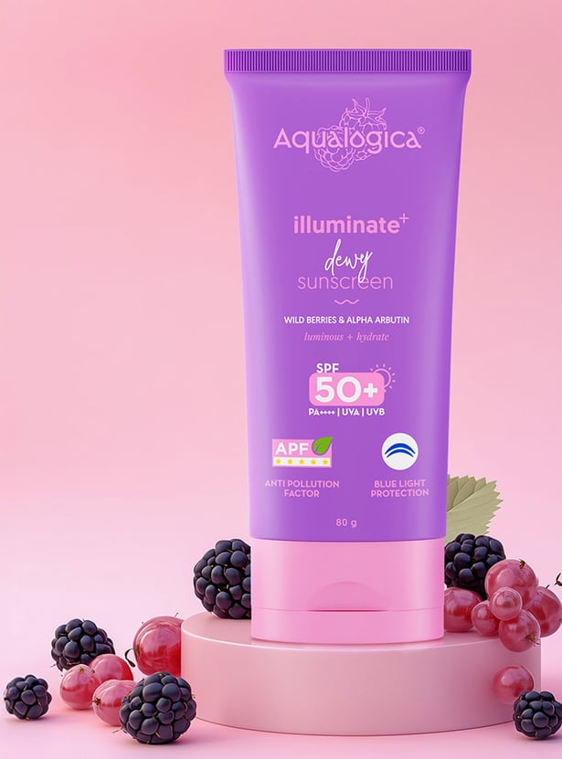 AQUALOGICA Illuminate And Dewy Sunscreen - 80g