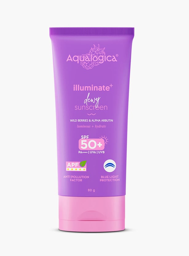 AQUALOGICA Illuminate And Dewy Sunscreen - 80g