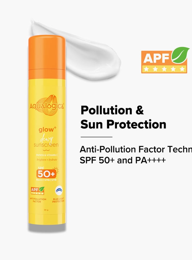 AQUALOGICA Glow+ Dewy Sunscreen - 50g