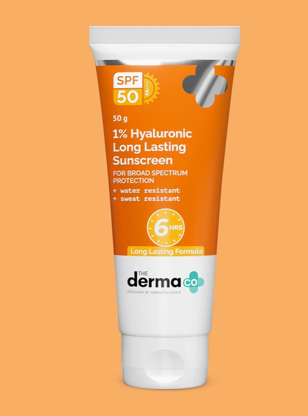 THE DERMA CO 1 Percent Hyaluronic Long Lasting Sunscreen - 50g