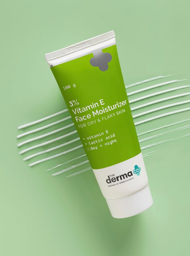 THE DERMA CO 3 Percent Vitamin E Face Moisturizer - 100g