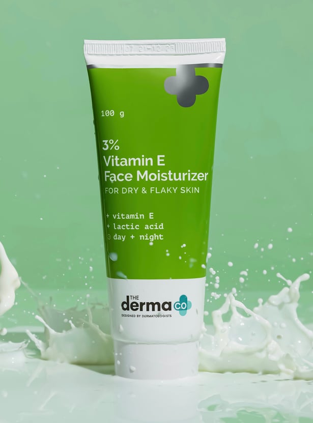 THE DERMA CO 3 Percent Vitamin E Face Moisturizer - 100g
