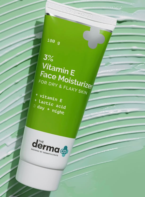 THE DERMA CO 3 Percent Vitamin E Face Moisturizer - 100g
