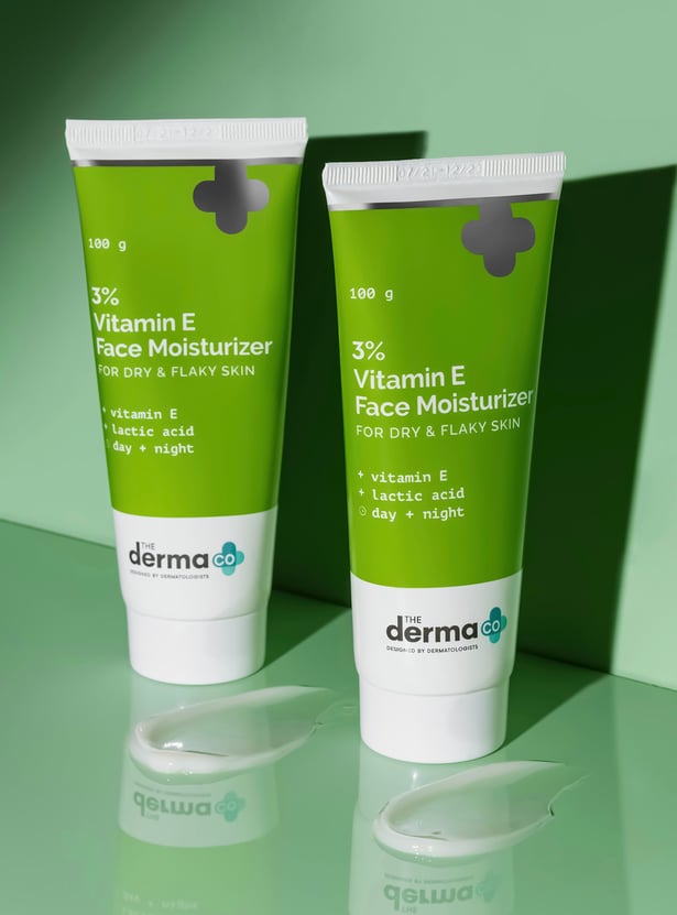 THE DERMA CO 3 Percent Vitamin E Face Moisturizer - 100g