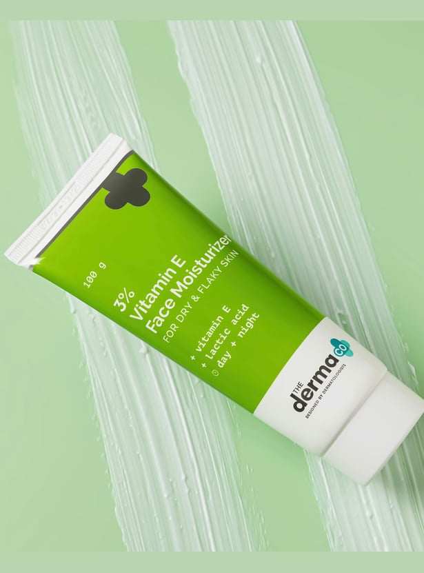 THE DERMA CO 3 Percent Vitamin E Face Moisturizer - 100g