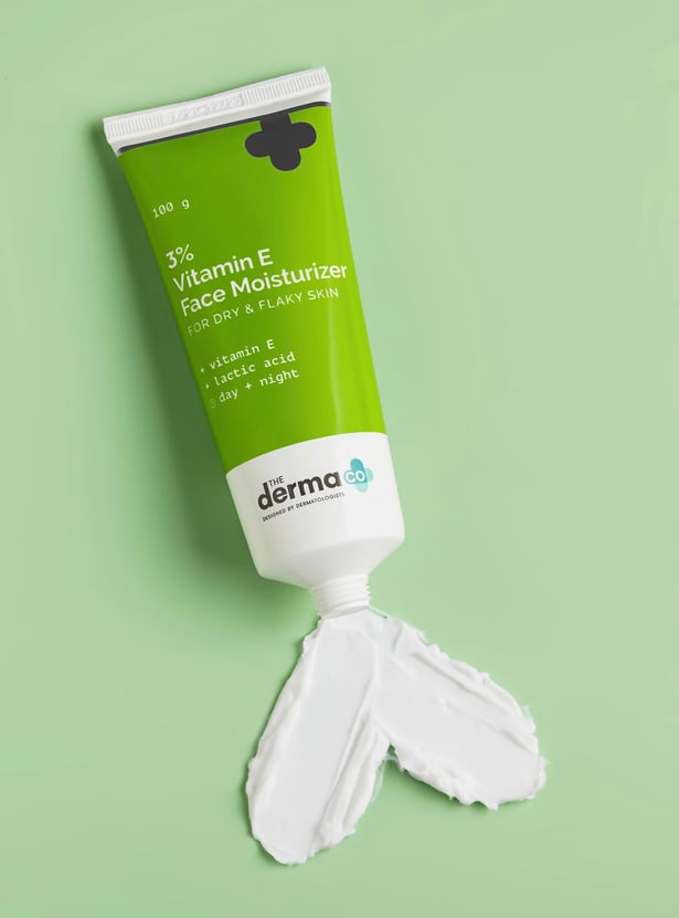THE DERMA CO 3 Percent Vitamin E Face Moisturizer - 100g