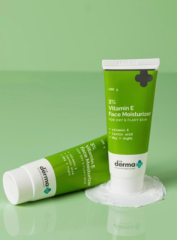 THE DERMA CO 3 Percent Vitamin E Face Moisturizer - 100g