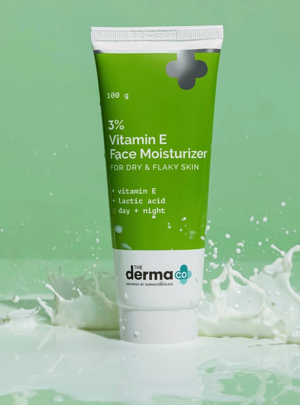 THE DERMA CO 3 Percent Vitamin E Face Moisturizer - 100g