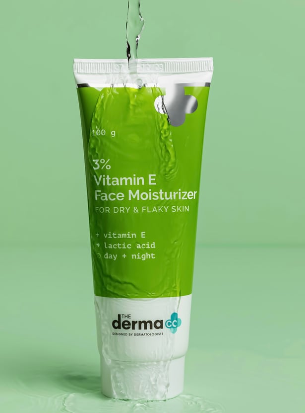 THE DERMA CO 3 Percent Vitamin E Face Moisturizer - 100g