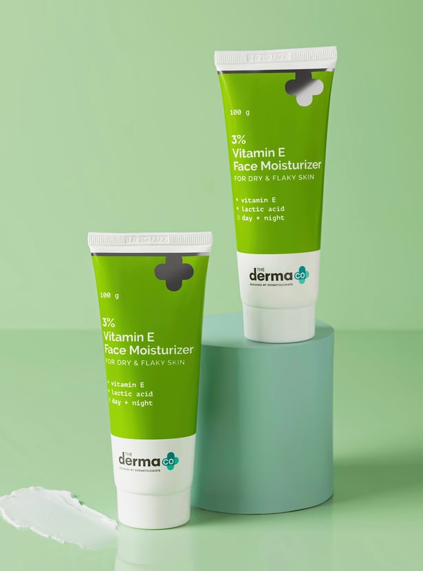 THE DERMA CO 3 Percent Vitamin E Face Moisturizer - 100g
