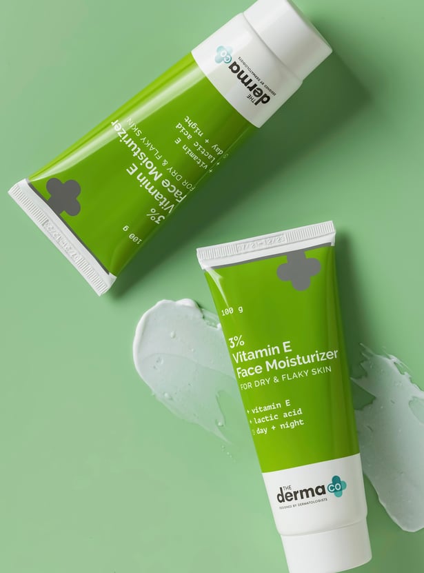 THE DERMA CO 3 Percent Vitamin E Face Moisturizer - 100g