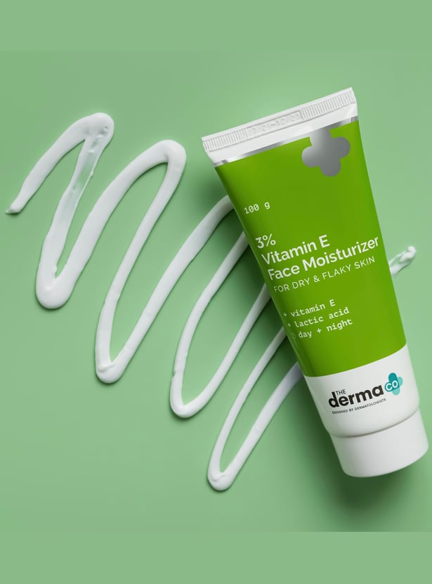 THE DERMA CO 3 Percent Vitamin E Face Moisturizer - 100g