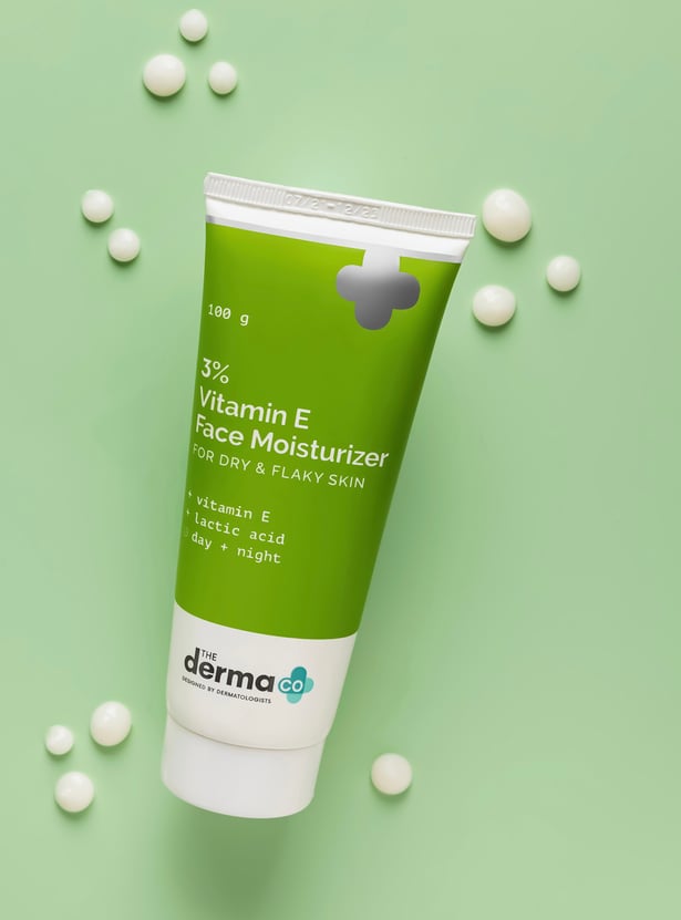 THE DERMA CO 3 Percent Vitamin E Face Moisturizer - 100g