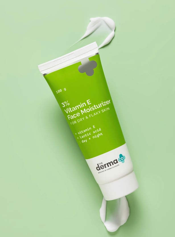 THE DERMA CO 3 Percent Vitamin E Face Moisturizer - 100g