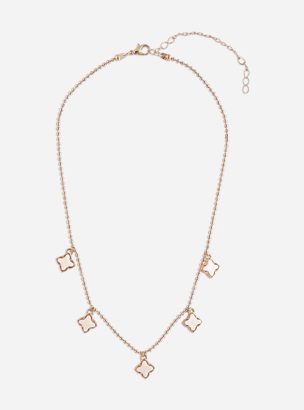 TONIQ Clover Charm Necklace
