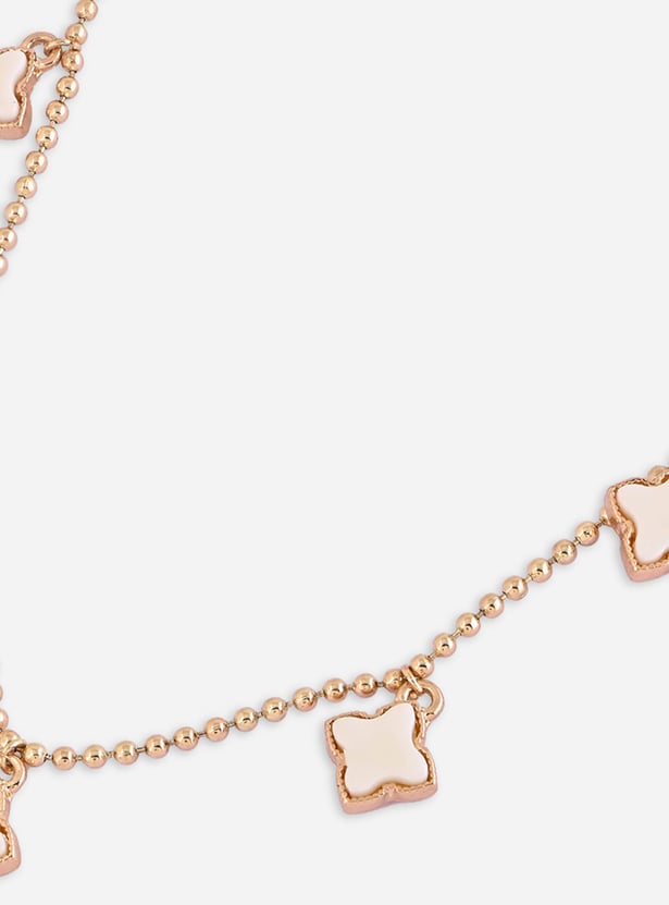 TONIQ Clover Charm Necklace