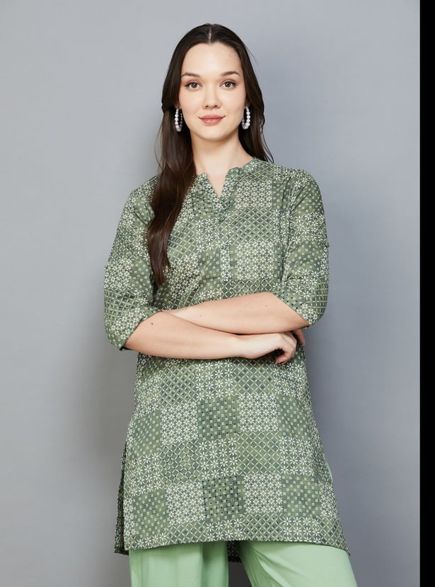 AURELIA Printed Straight Kurti