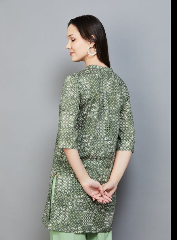 AURELIA Printed Straight Kurti