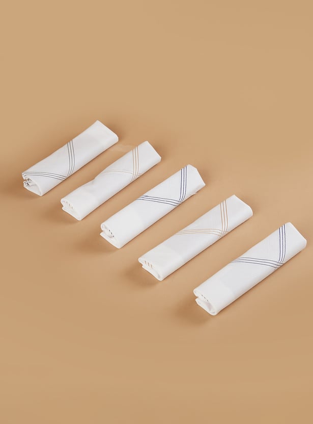 CODE Checked Handkerchiefs - Pack of 5