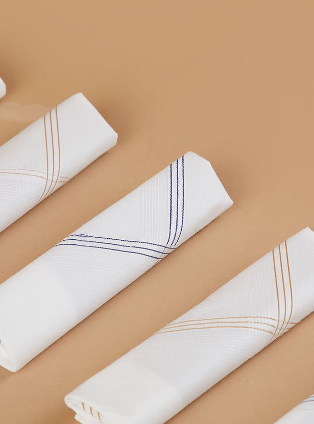 CODE Checked Handkerchiefs - Pack of 5