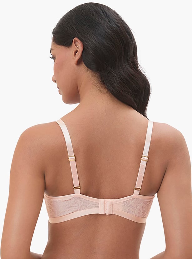 TRIUMPH Lace Textured Padded Non-Wired Everyday Bra