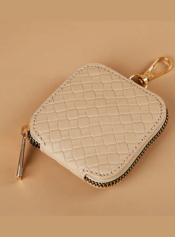 CODE Patterned Sling Bag with Pouch