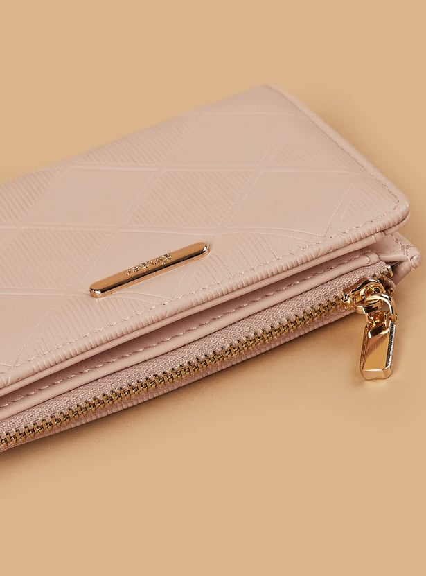 GINGER Textured Bi-Fold Wallet