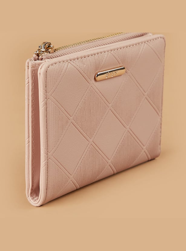 GINGER Textured Bi-Fold Wallet