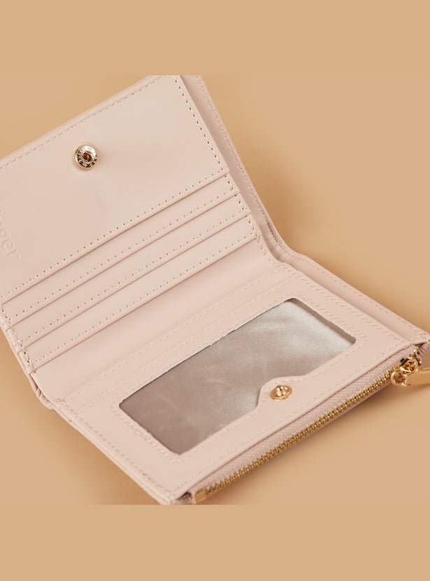 GINGER Textured Bi-Fold Wallet