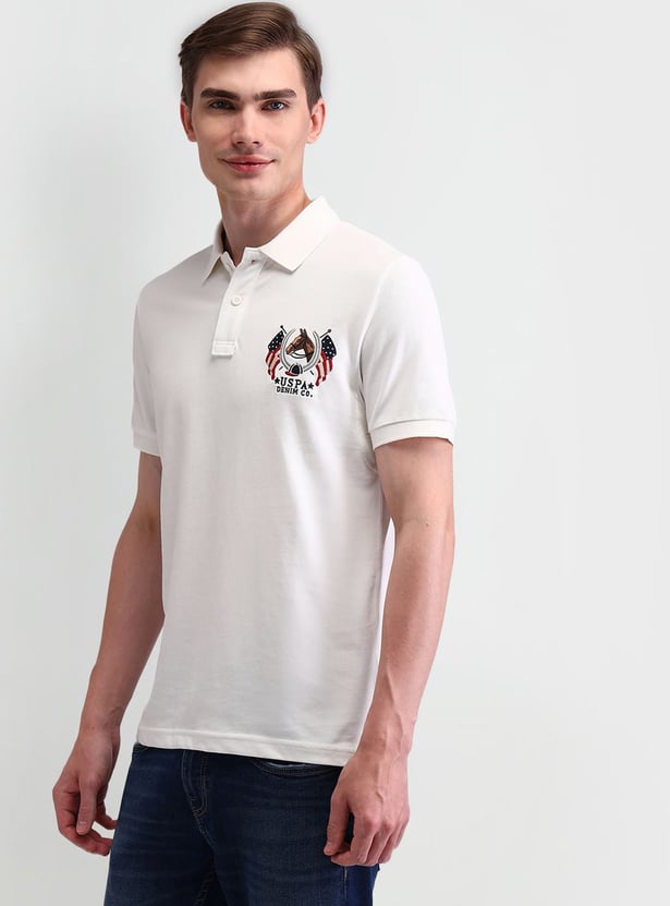 US POLO ASSN Embroidered Polo T-shirt